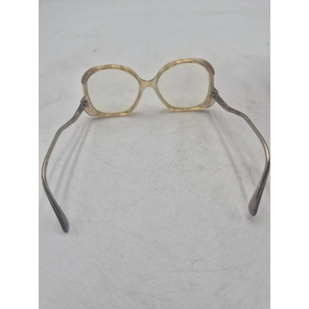 Vintage Marine Warner Brothers  Eyeglass Frames Honey Bunny 5 Oversized Amber